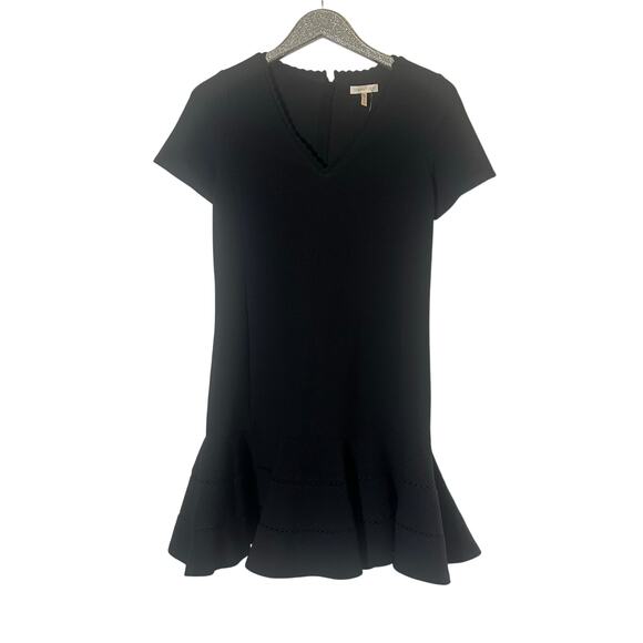 Rebecca Taylor Dresses & Skirts - Rebecca Taylor V neck Black Knit Dress